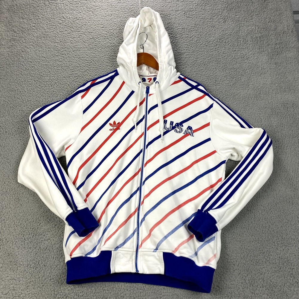 Adidas USA Jacket Mens XL Trefoil Soccer 1978 United States of America RARE